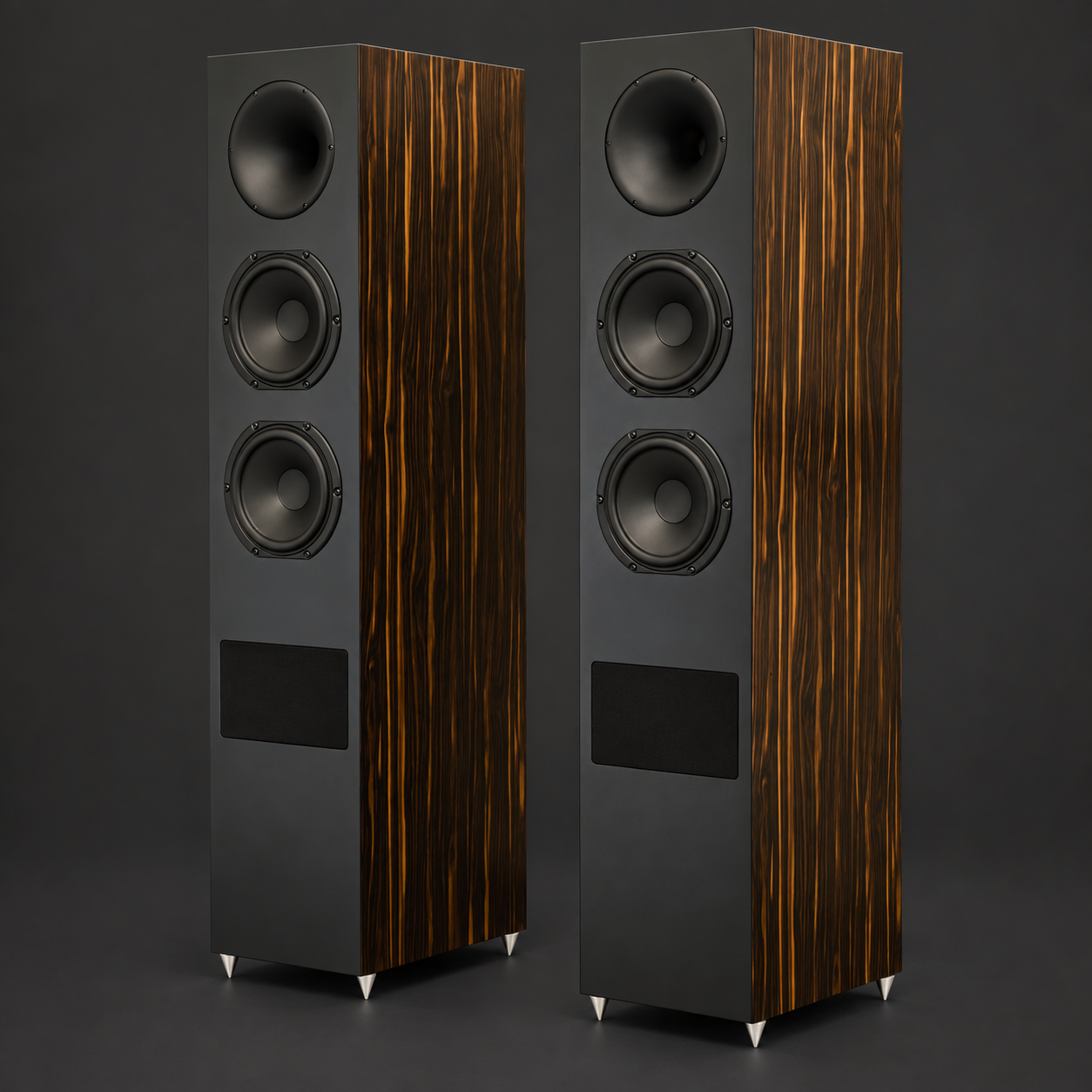 Reality Pro Macassar floorstanding speakers